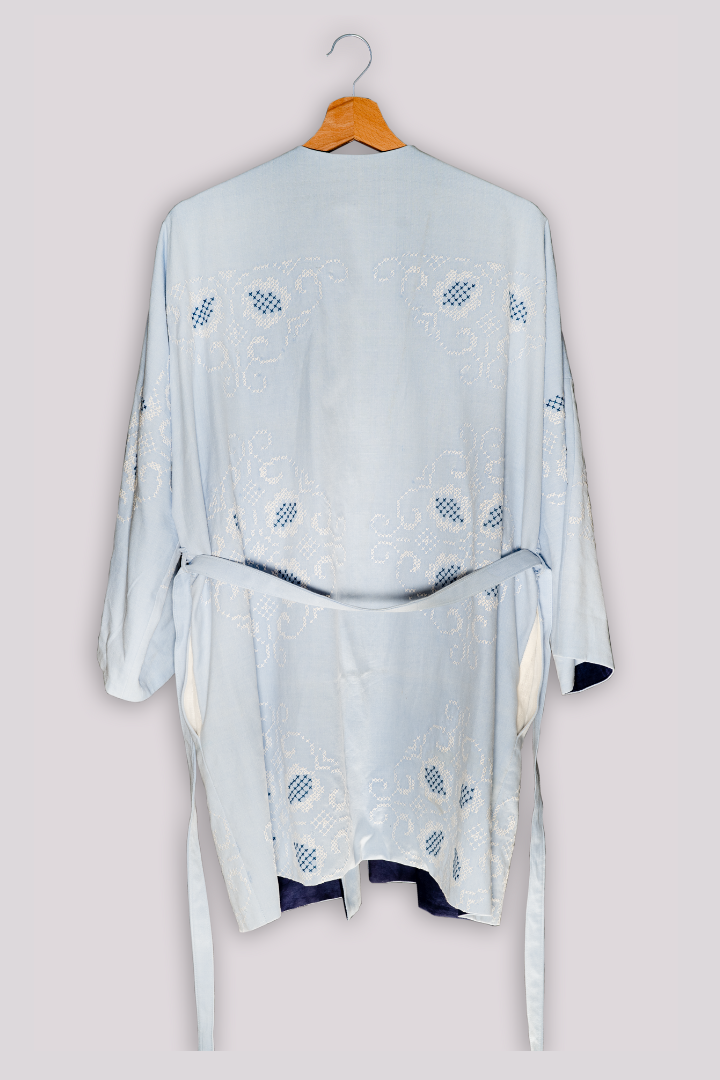 Krótka sukienka kimono - obrazek 12